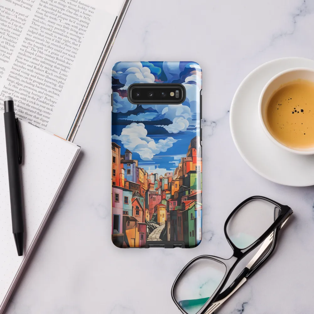 Whimsical Heights: A Vibrant Cityscape