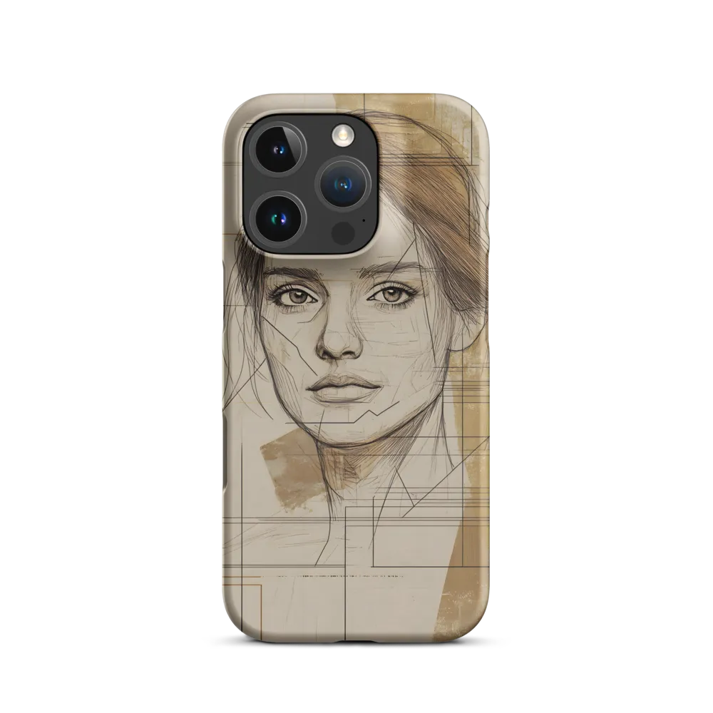 Geometric Elegance: A Modern Portrait