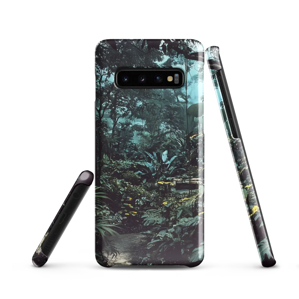 Whispers of the Emerald Jungle | Phone Case |  S10 | Snap Case | Glossy