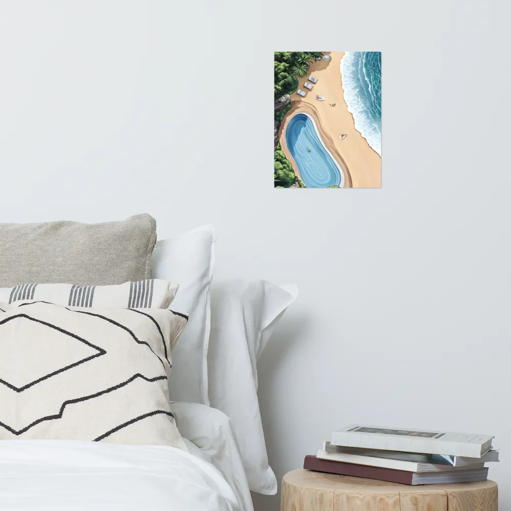 Serenity by the Shore | Poster | 11″×14″