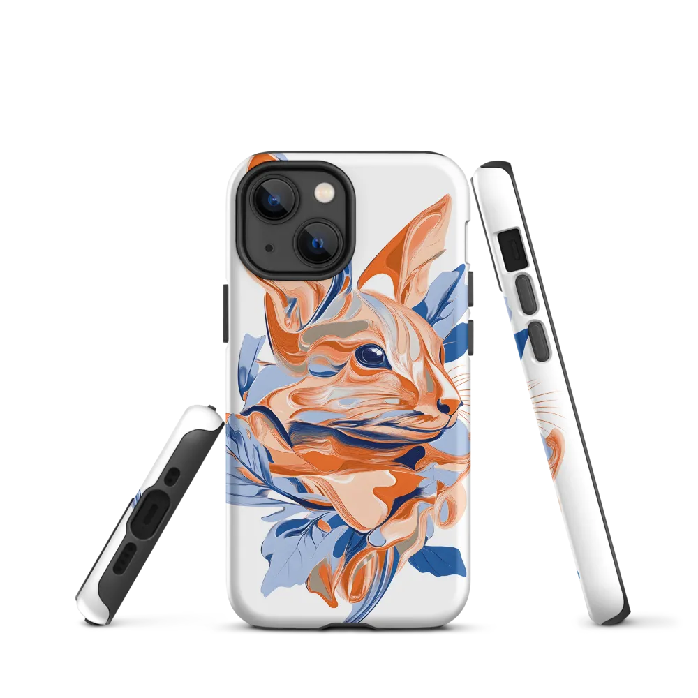 Whiskered Wonders: An Abstract Feline Portrait