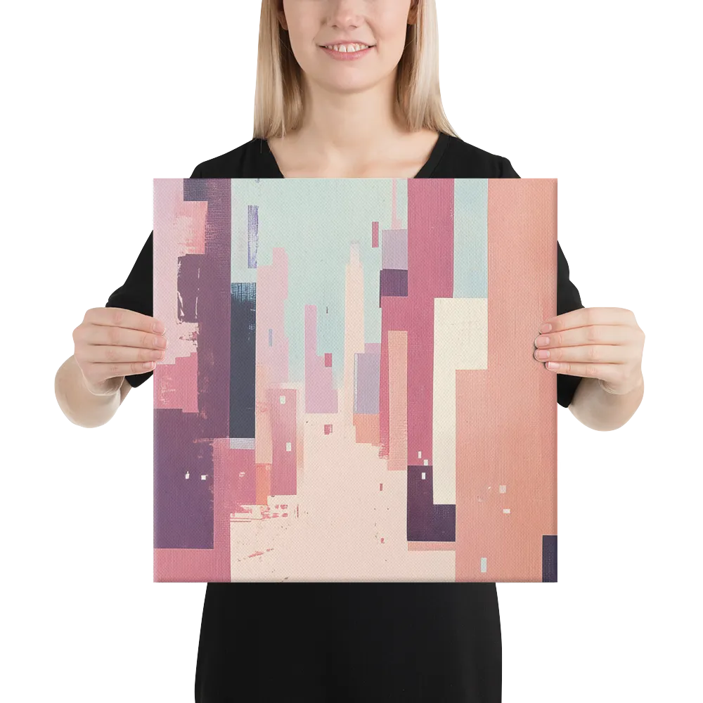 Tranquil Cityscape | Canvas | 16″×16″
