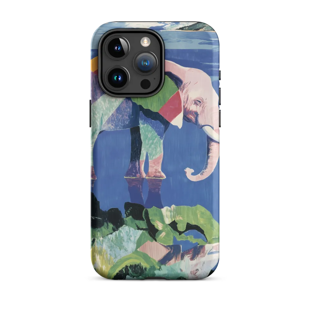 Serenity in Color: The Elephants of Reflection