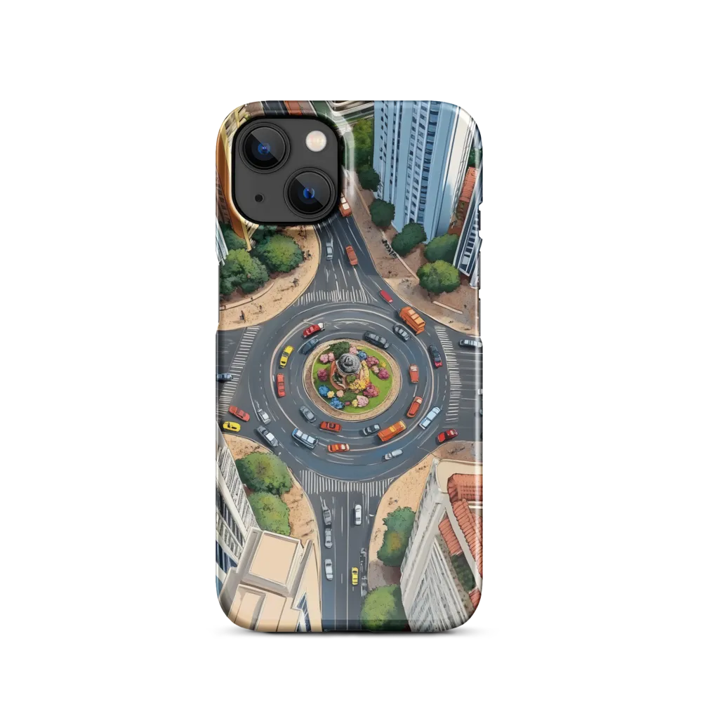 Urban Symphony: Aerial Vision of City Life