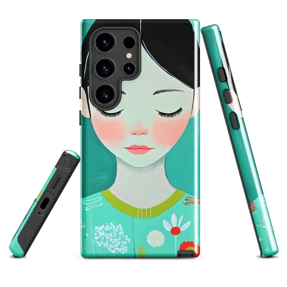 Tranquil Blossom | Phone Case |  S24 Ultra | Tough Case | Glossy