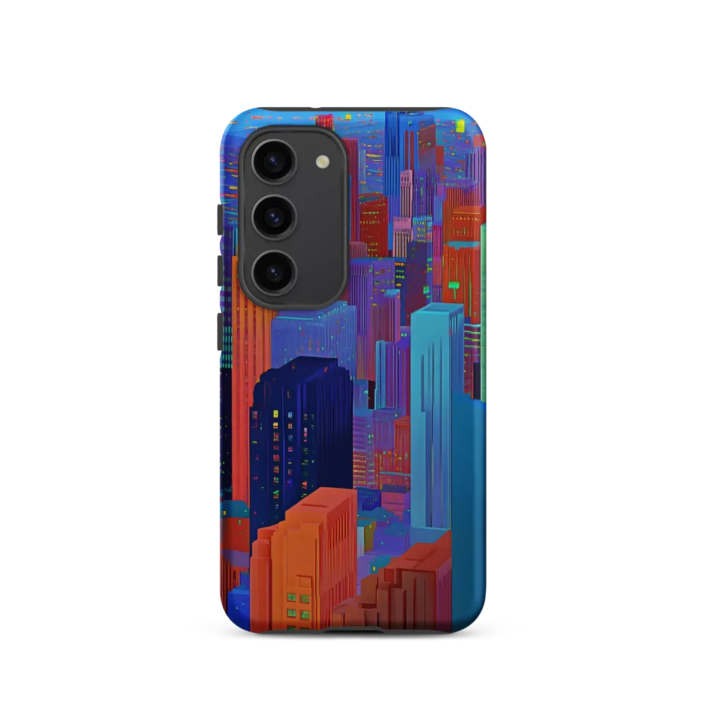 Vibrant Metropolis in Twilight
