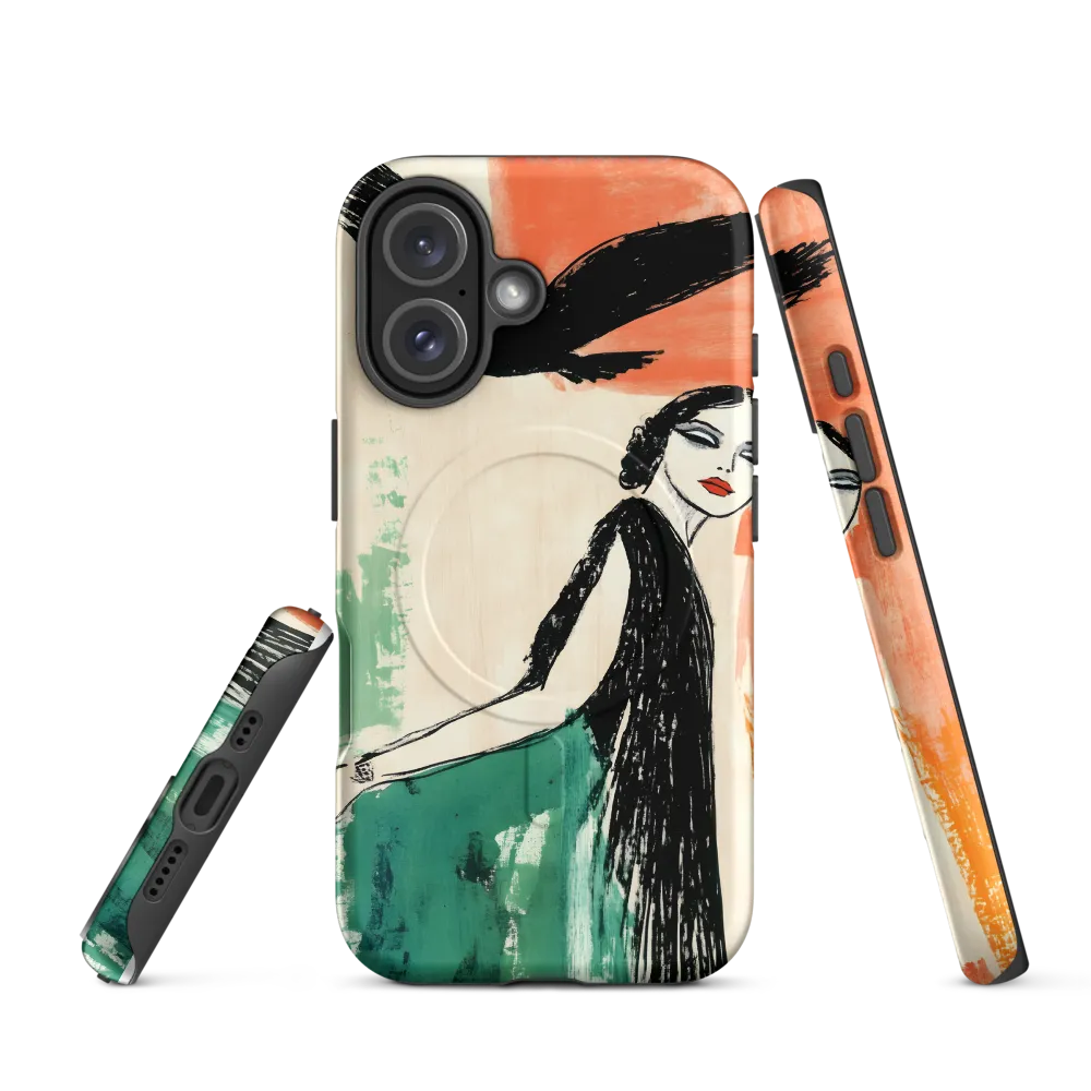 Elegance in Flight | Phone Case |  16 | MagSafe® Tough Case | Matte
