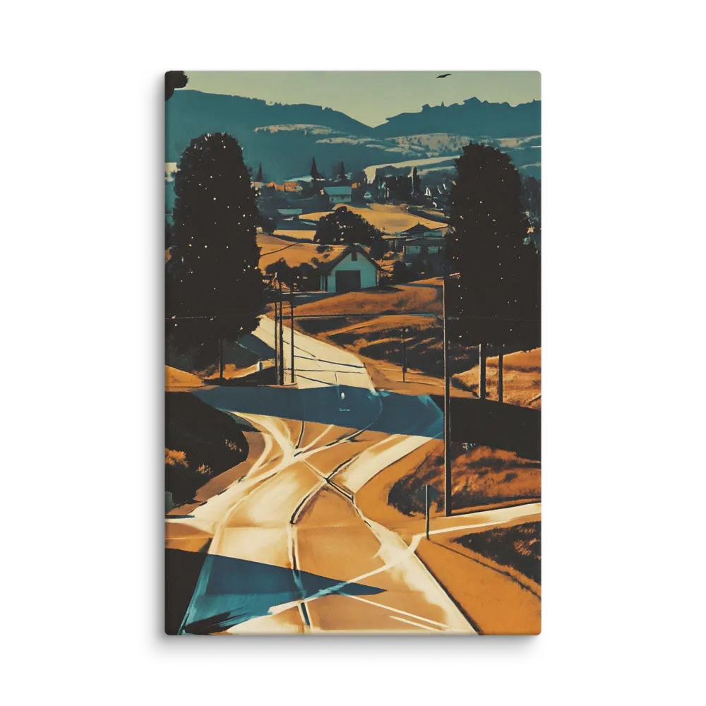 The Journey Through Dreamy Landscapes | Canvas | 32″×48″