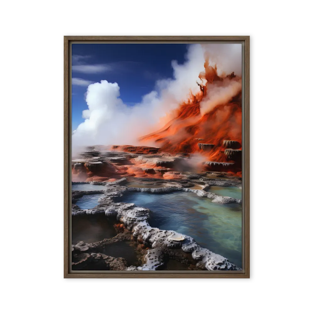 Nature's Fury: The Volcano's Expression