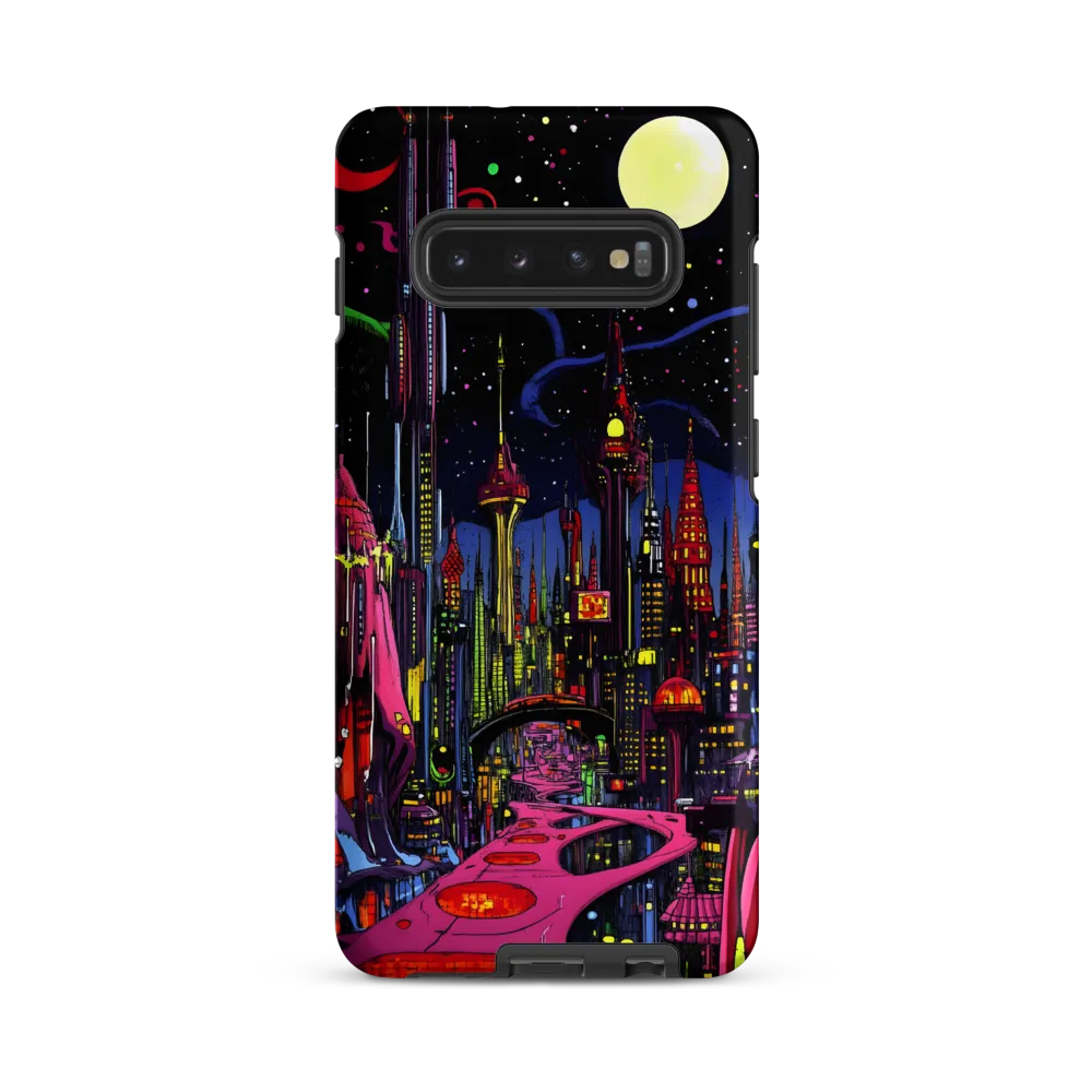 Neon Dreams of a Futuristic City