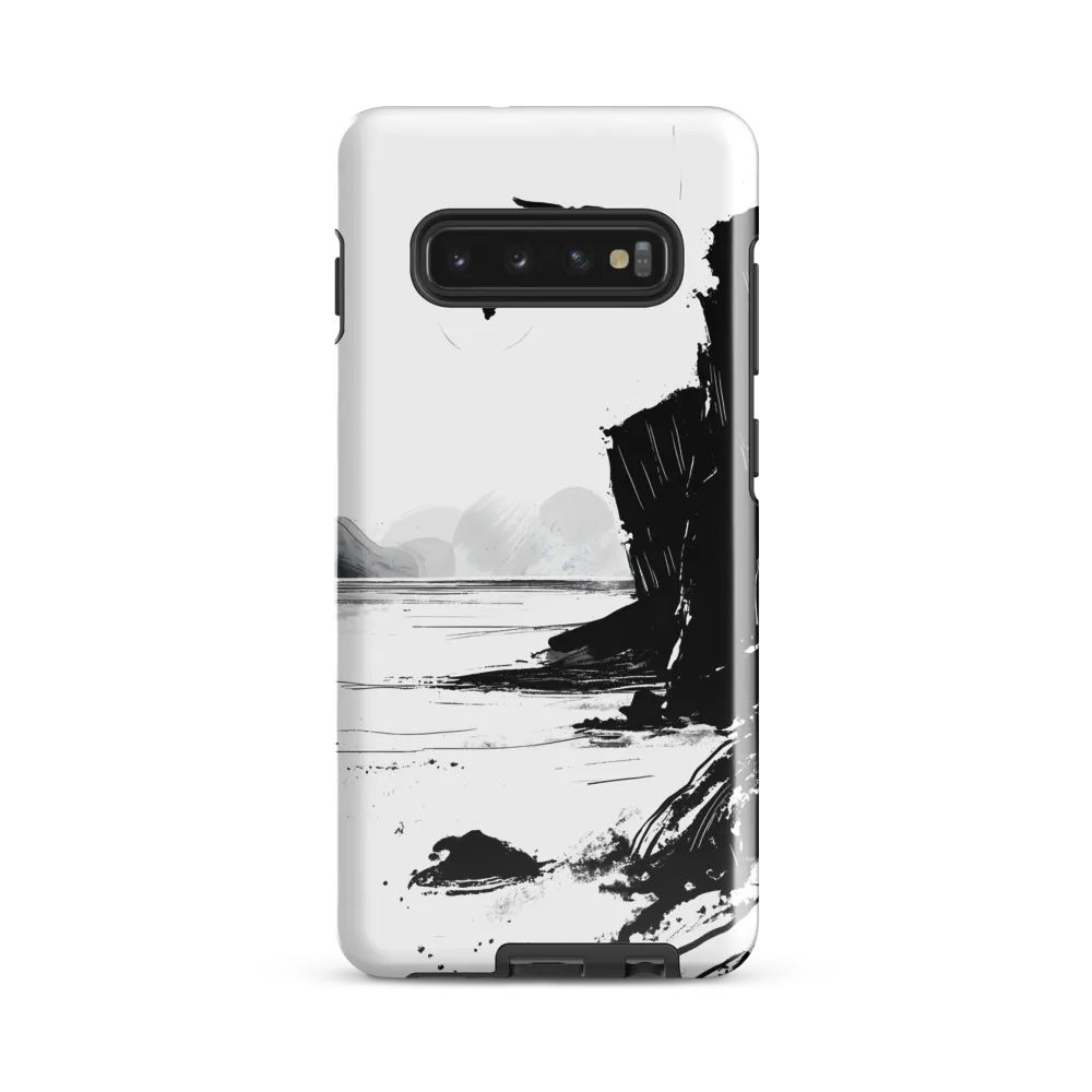 Ethereal Heights: A Minimalist Landscape | Phone Case |  S10 Plus | Tough Case | Glossy