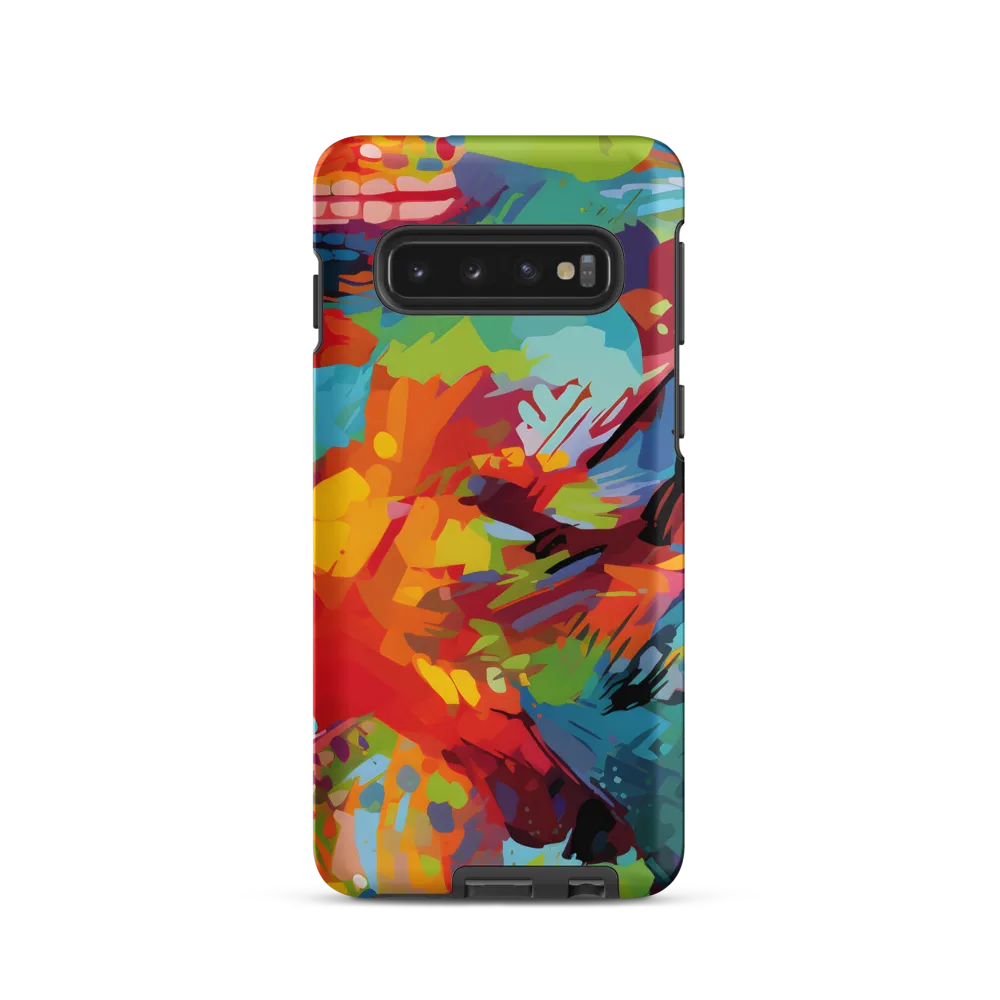 Colorful Lizard: An Abstract Adventure | Phone Case |  S10 | Tough Case | Matte