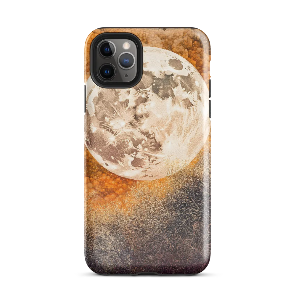 Luminous Serenity: The Enchanted Moon | Phone Case |  11 Pro Max | Tough Case | Glossy