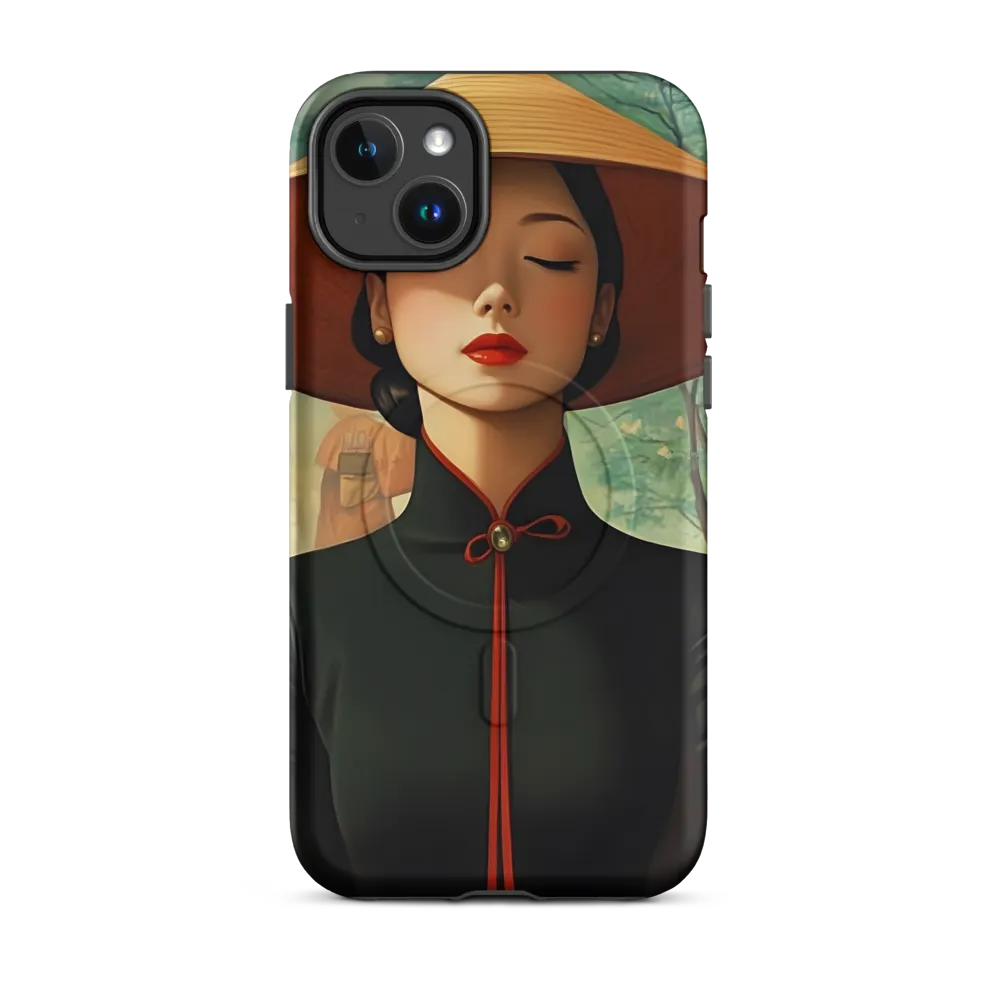 Elegance in Tranquility | Phone Case |  14 Plus | MagSafe® Tough Case | Matte