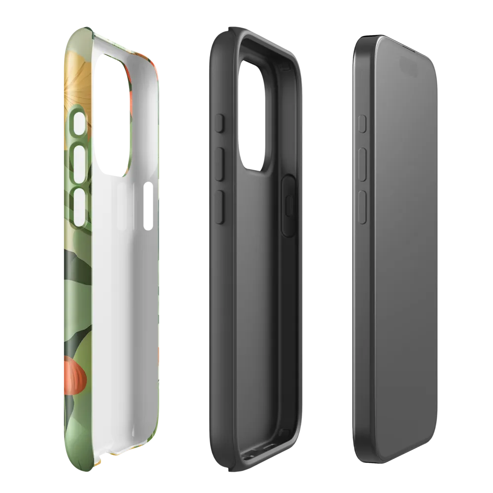 Nature's Serenity: A Modern Portrait | Phone Case |  15 Pro | Tough Case | Glossy