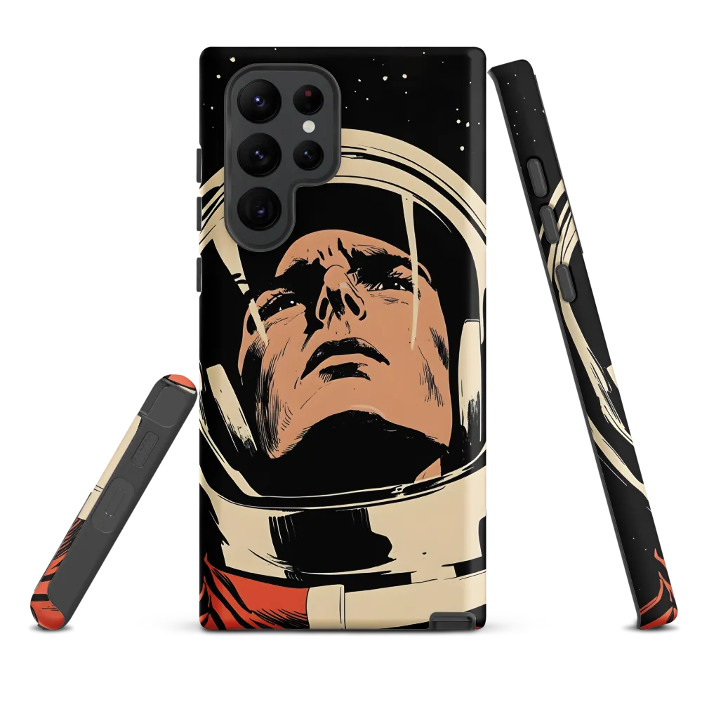 Gaze of the Astronaut | Phone Case |  S22 Ultra | Tough Case | Matte