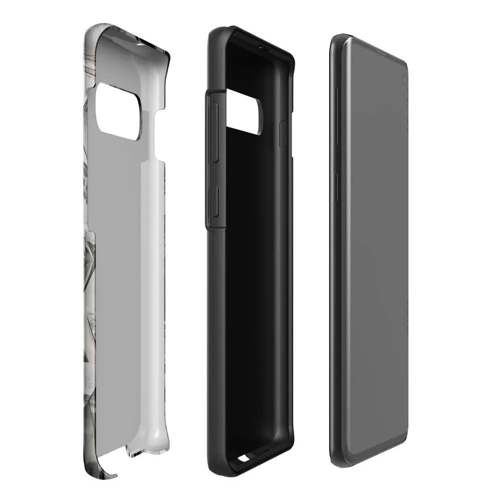 Reflections in Monochrome | Phone Case |  S10 Plus | Tough Case | Glossy