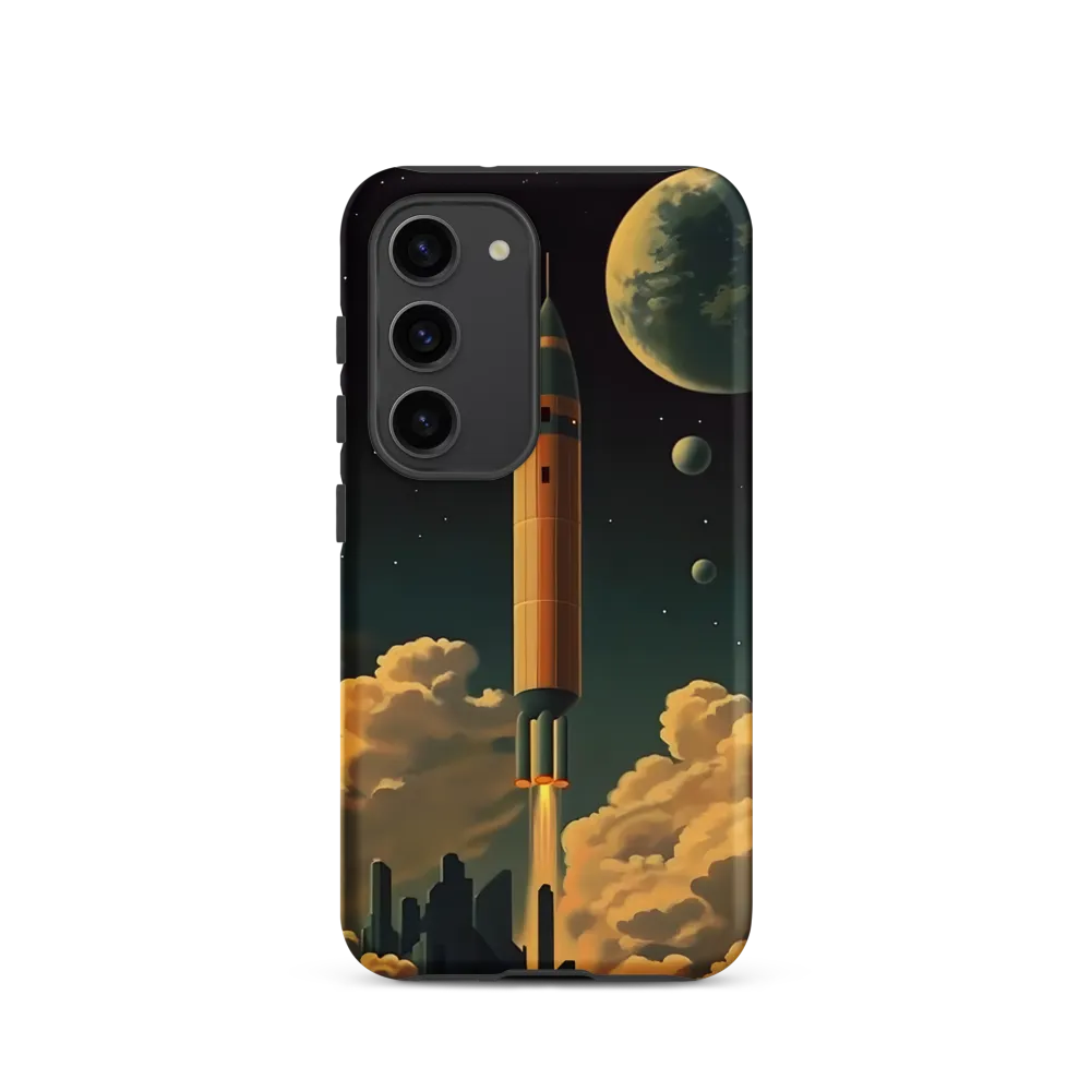 Journey Through the Cosmic Frontier | Phone Case |  S23 | Tough Case | Matte