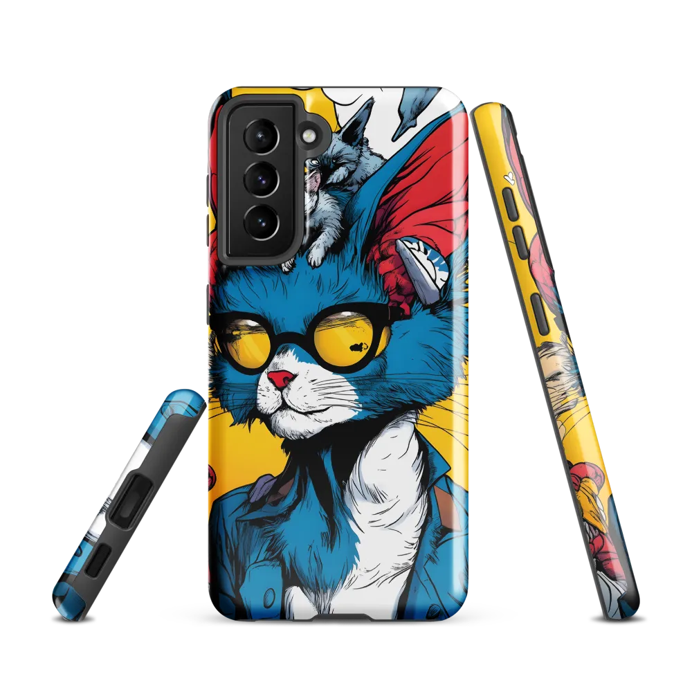 Whimsical Feline Coolness