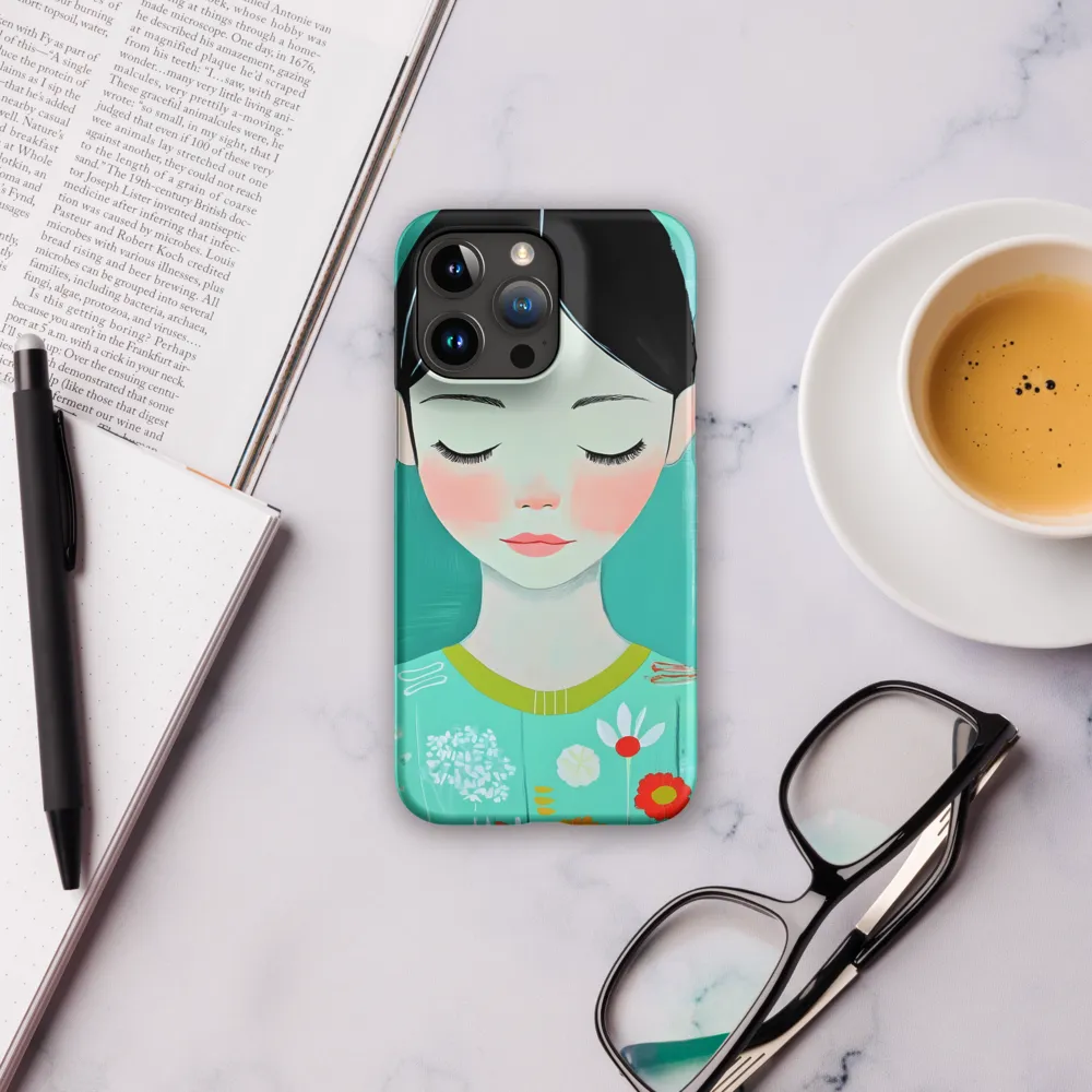 Tranquil Blossom | Phone Case |  15 Pro Max | Snap Case | Matte