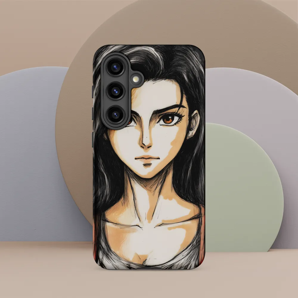 Determined Gaze