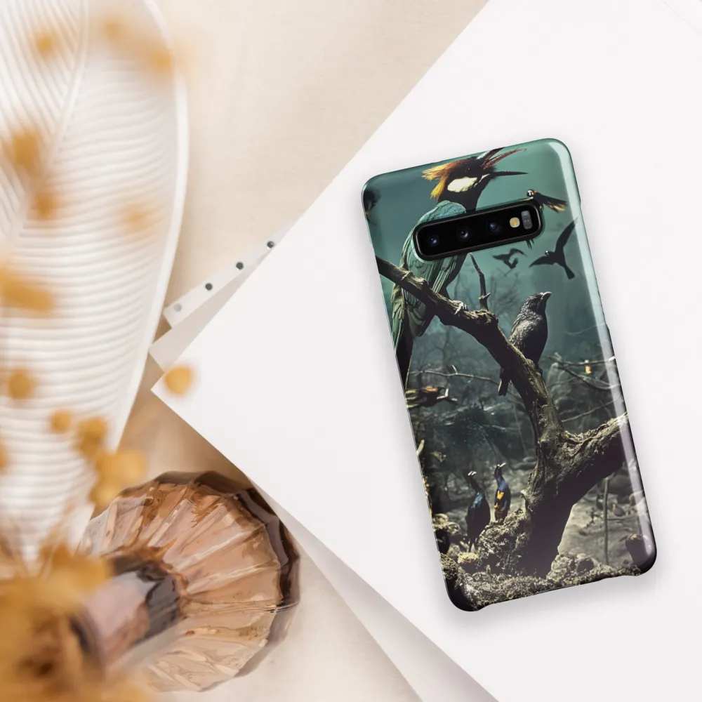 Whispers of the Avian Realm | Phone Case |  S10 Plus | Snap Case | Glossy