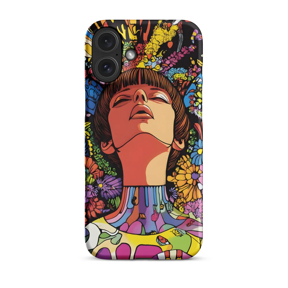 Vibrant Ecstasy: A Psychedelic Portrait