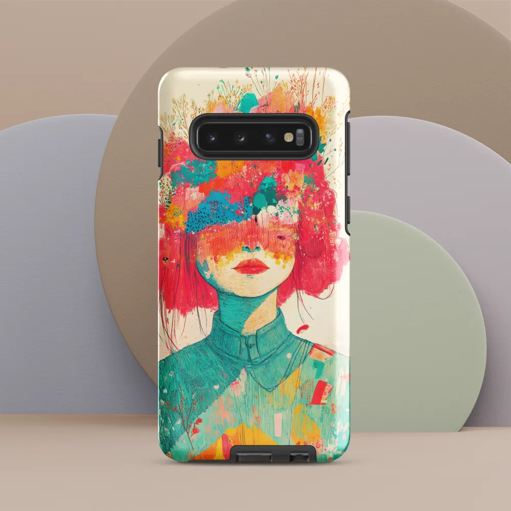 Whimsical Floral Portrait