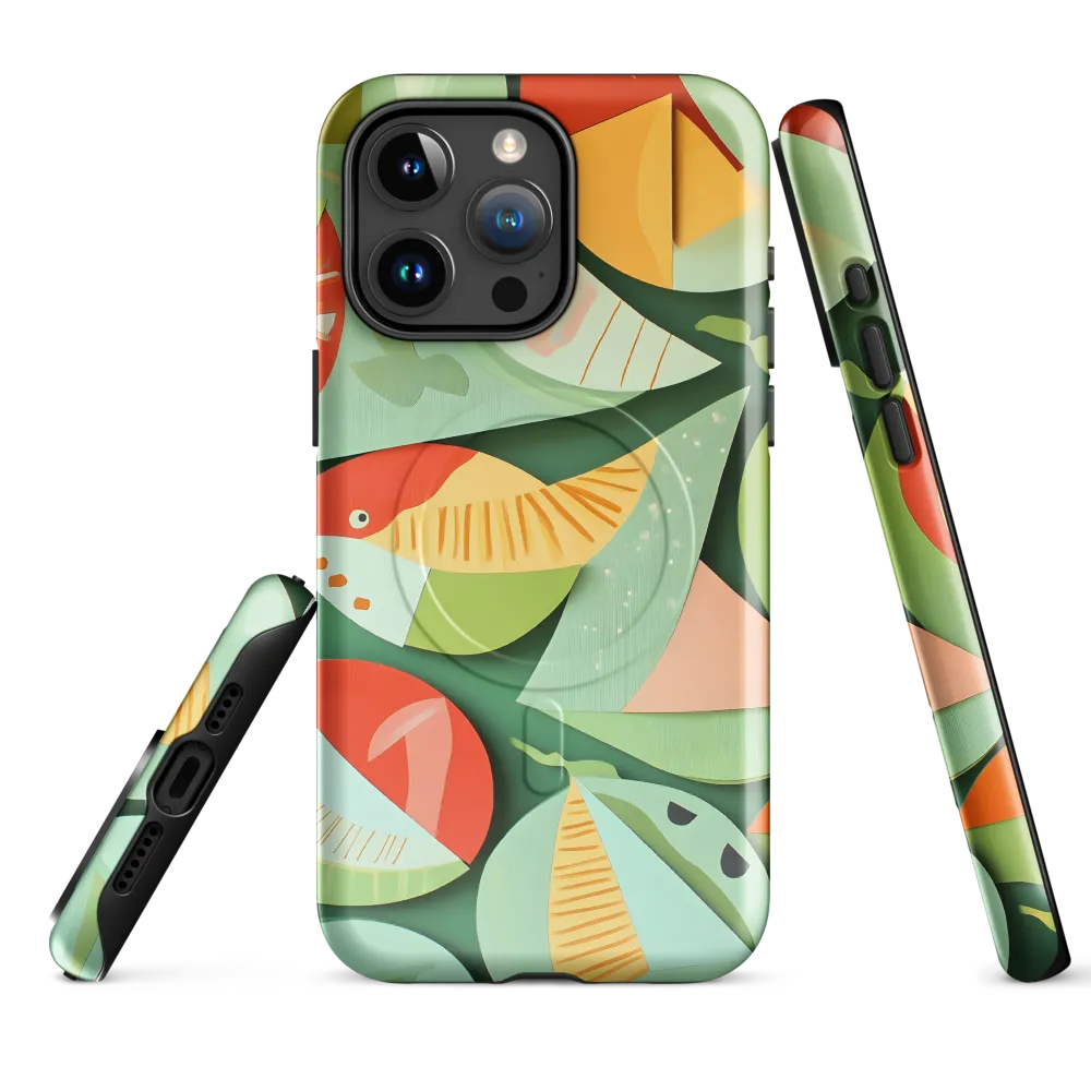 Nature's Palette | Phone Case |  15 Pro Max | MagSafe® Tough Case | Glossy