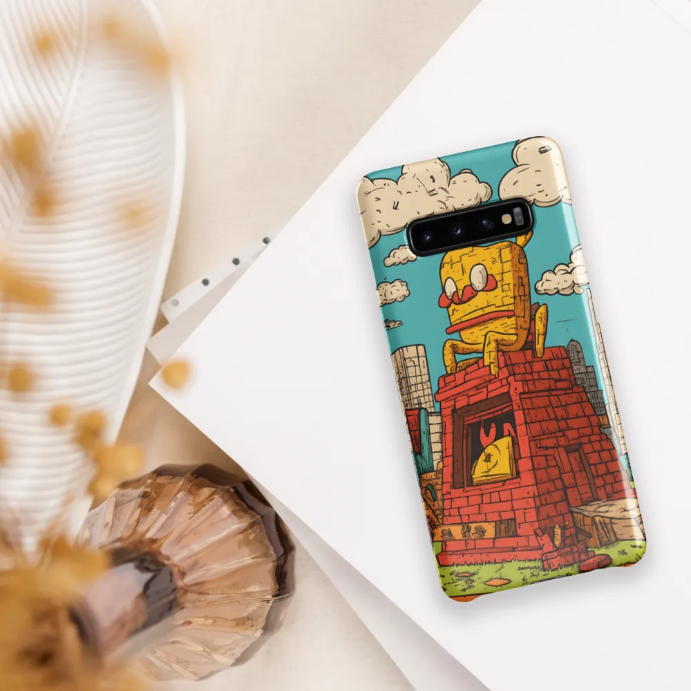 A Playful Encounter between Eras | Phone Case |  S10 Plus | Snap Case | Glossy