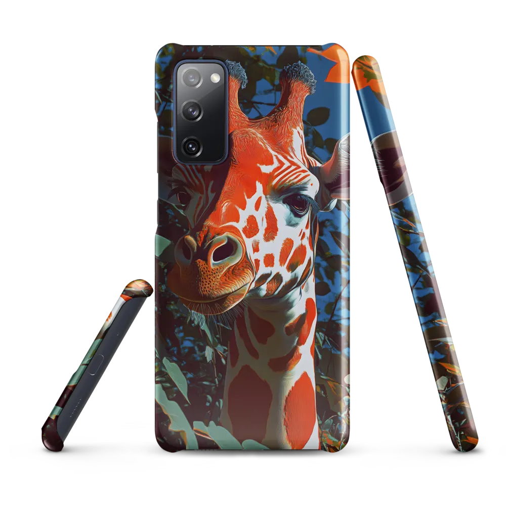 Giraffe in the Lush Canopy