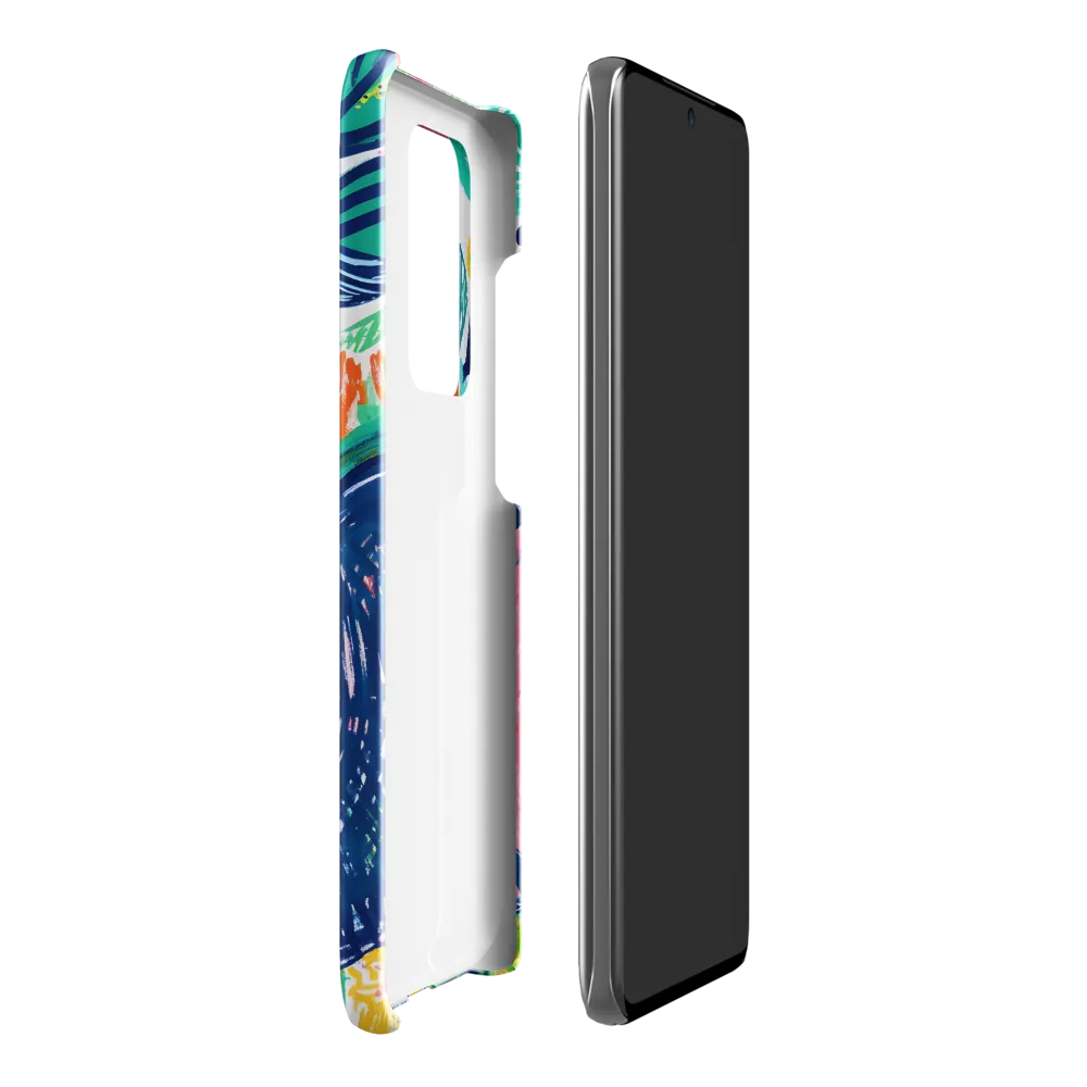 Whimsical Elephant Portrait | Phone Case |  S20 Ultra | Snap Case | Glossy