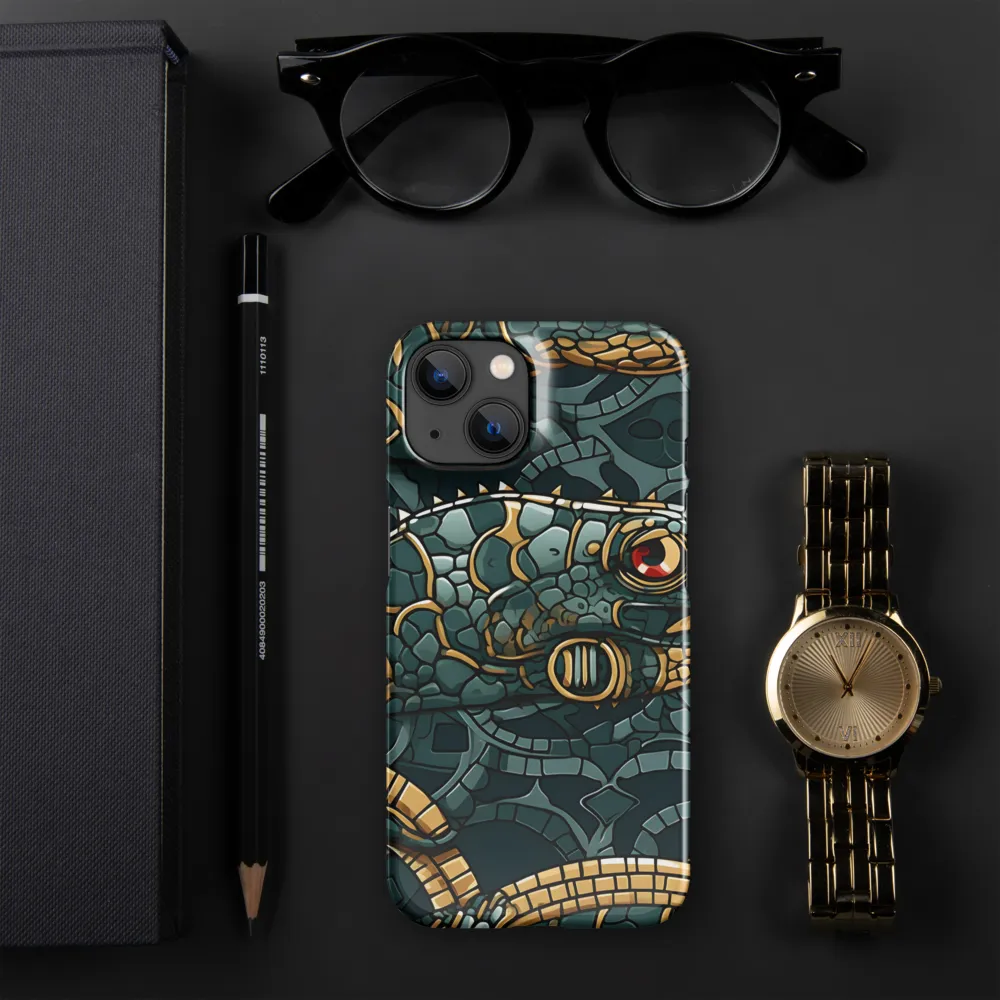 Lizards of Abstraction | Phone Case |  14 | Snap Case | Glossy