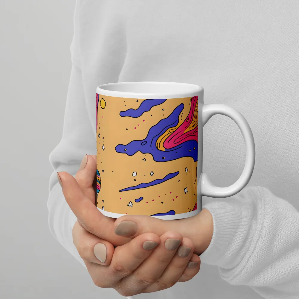 Alien Whimsy: A Surreal Encounter | Mugs | Multiple Sizes & Colors