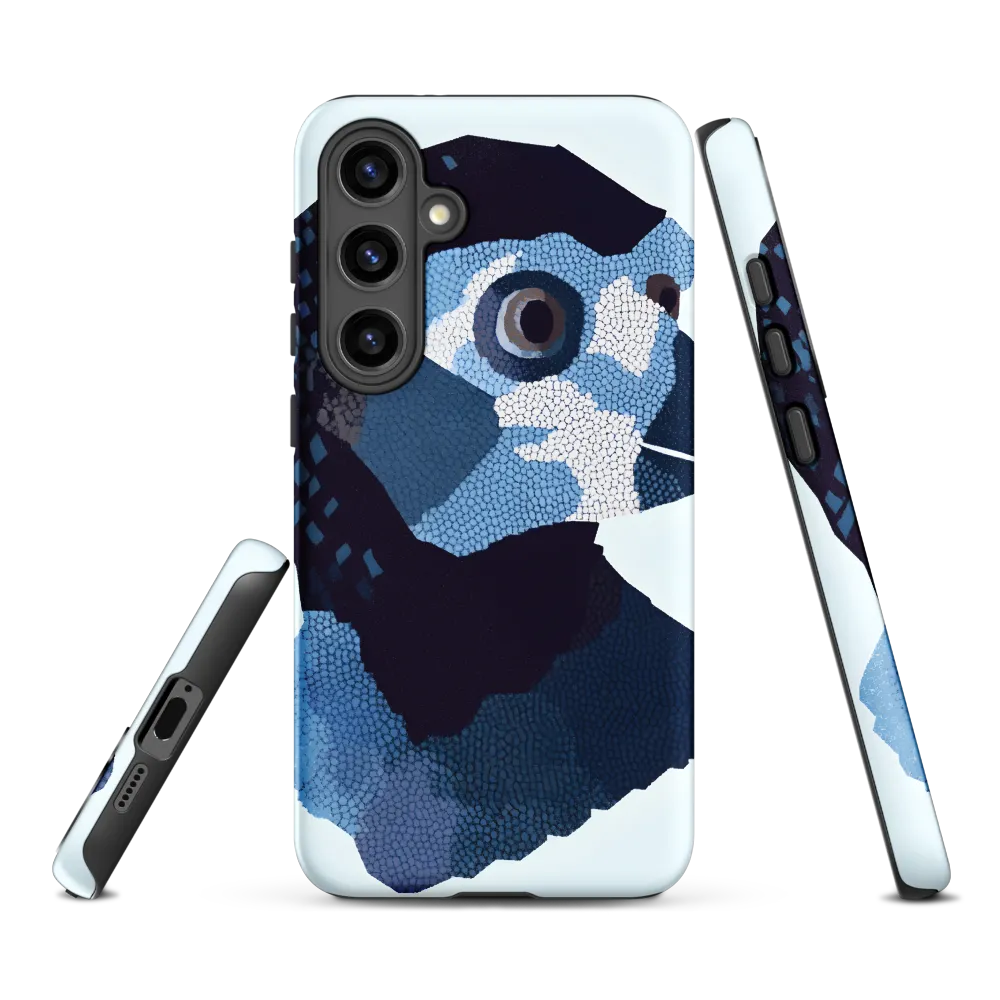 Mosaic Falcon in Blue