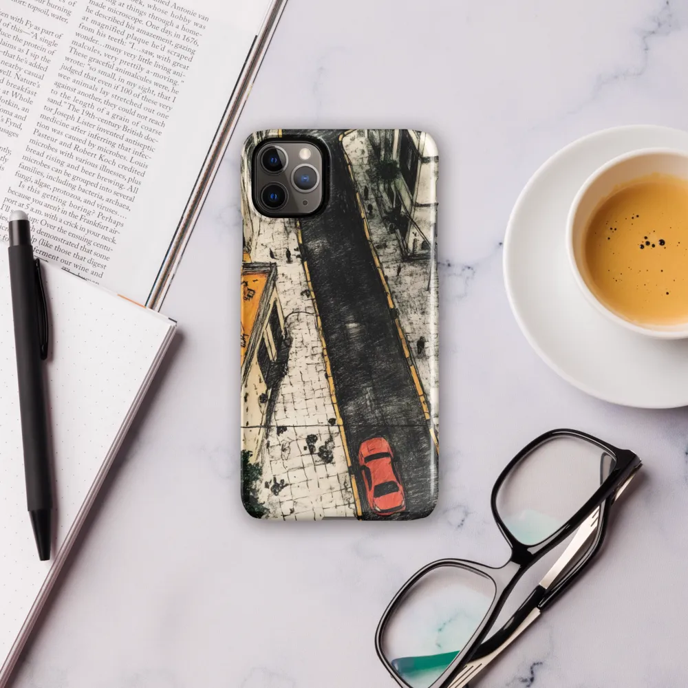 Urban Harmony: Aerial Street View | Phone Case |  11 Pro Max | Snap Case | Glossy