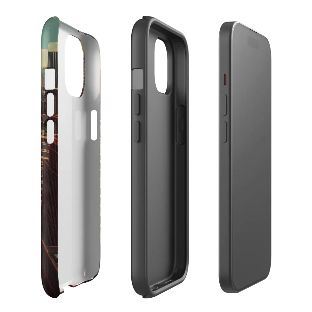 Urban Reverie: A Journey Through the City | Phone Case |  15 | Tough Case | Matte