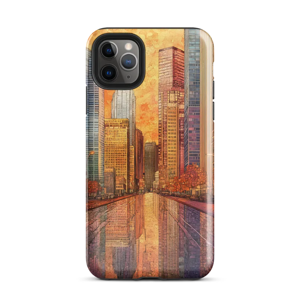 Reflections of a Vibrant City | Phone Case |  11 Pro Max | Tough Case | Glossy