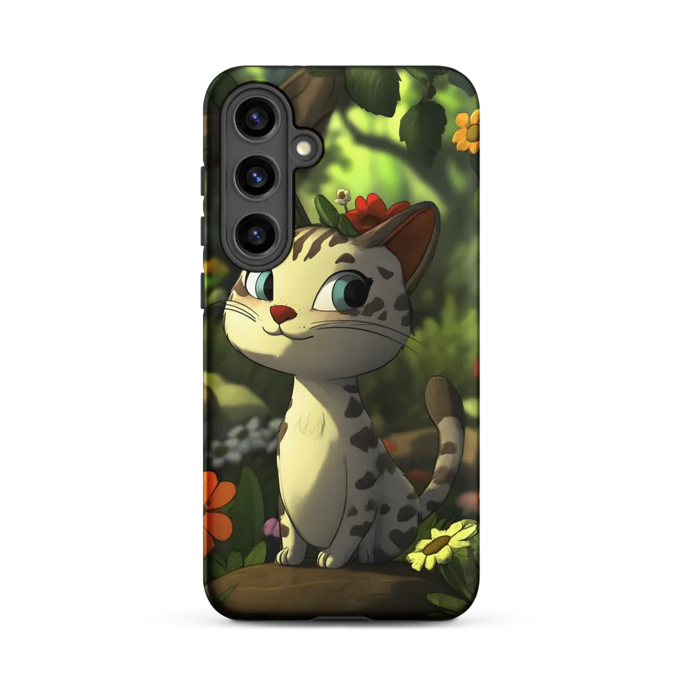 Whimsical Forest Cat
