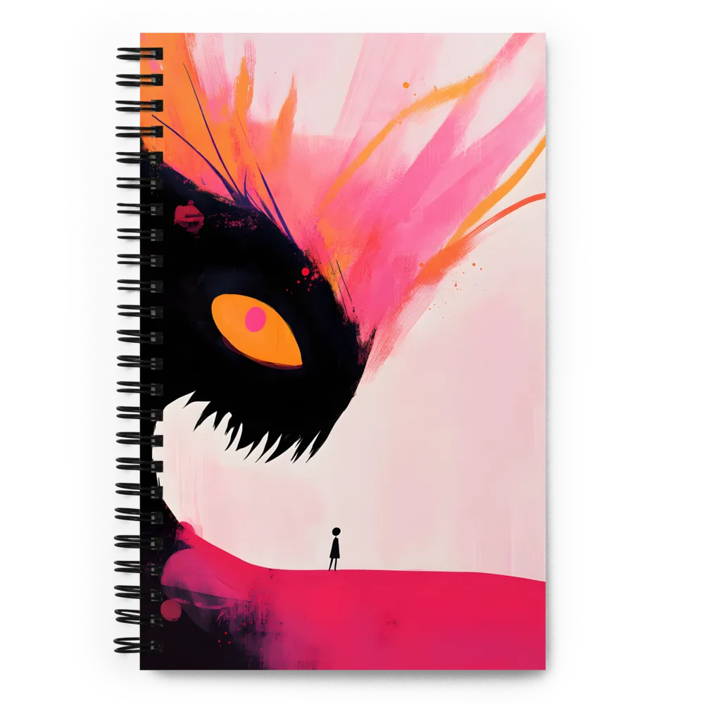 Encounter with the Unknown | Spiral Notebook