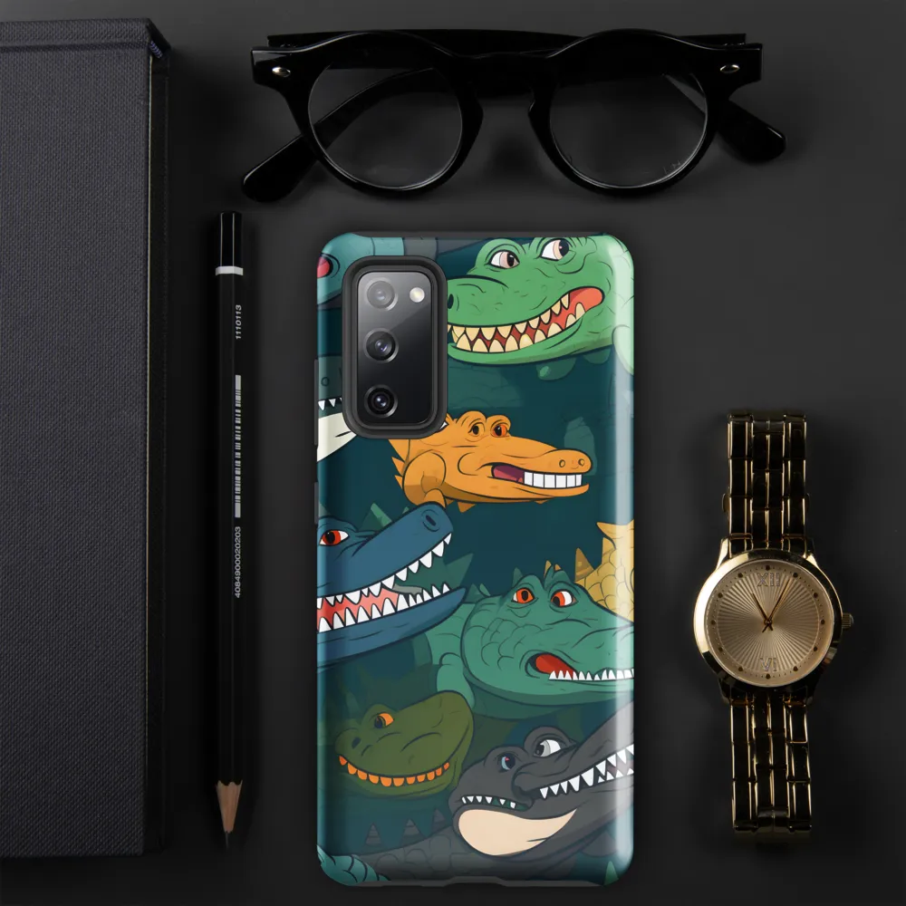 Cheerful Crocodilian Parade