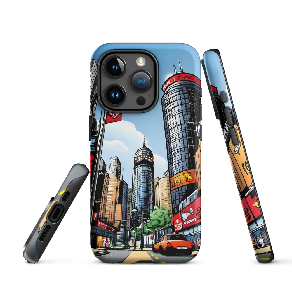 Urban Pulse: A Comic Cityscape