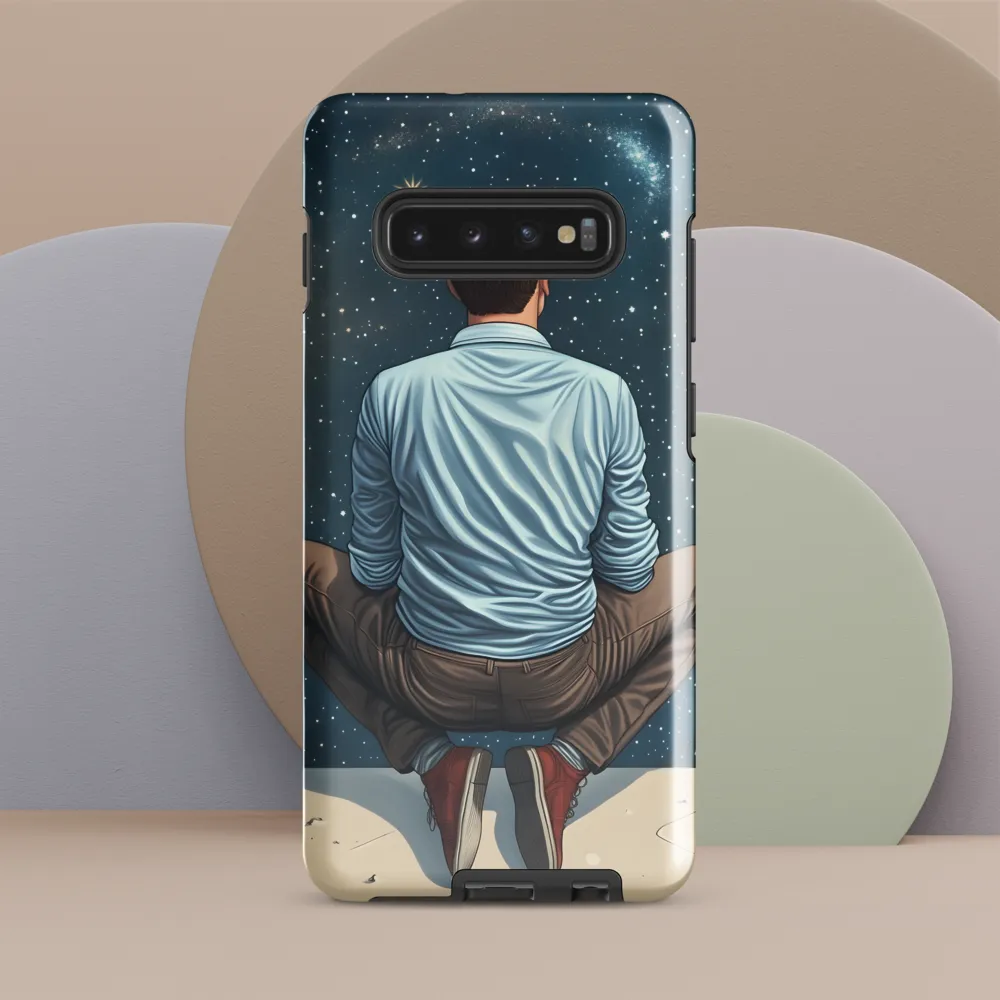 Gaze into Infinity | Phone Case |  S10 Plus | Tough Case | Glossy