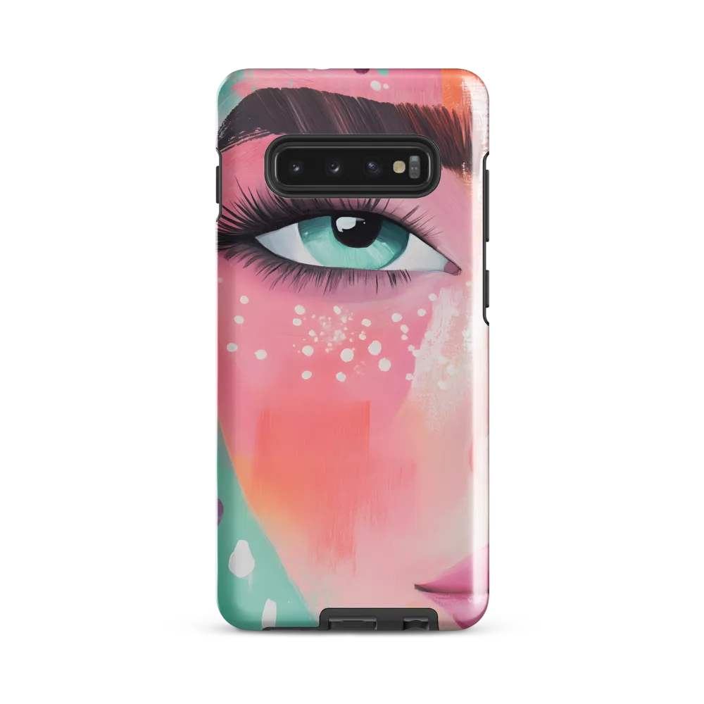 Eyes of Playfulness | Phone Case |  S10 Plus | Tough Case | Glossy