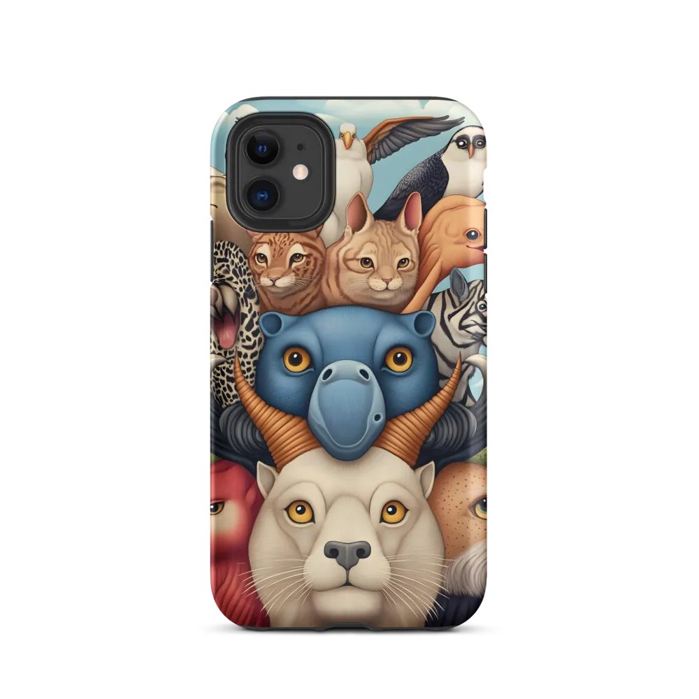 Harmonious Echoes of Wildlife | Phone Case |  11 | Tough Case | Matte