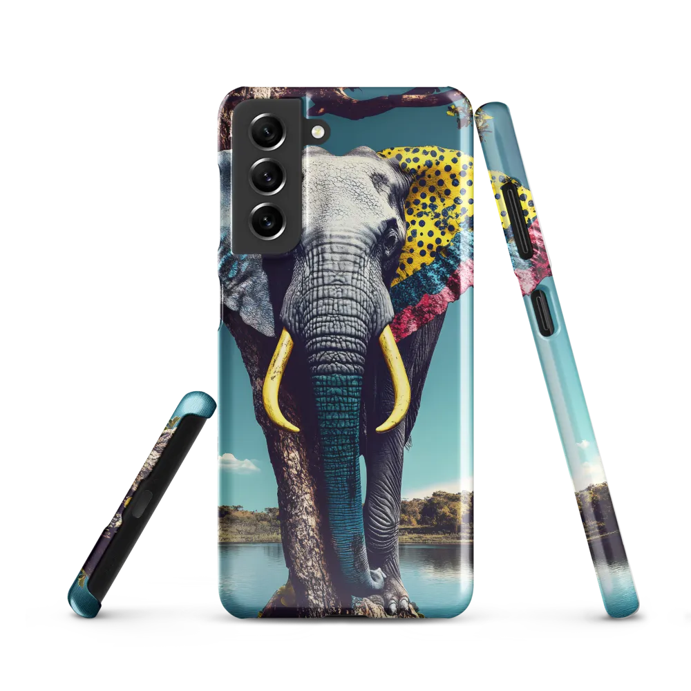 Playful Elegance: The Surreal Elephant