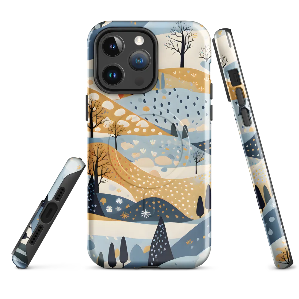 Whispers of a Playful Landscape | Phone Case |  14 Pro Max | MagSafe® Tough Case | Glossy