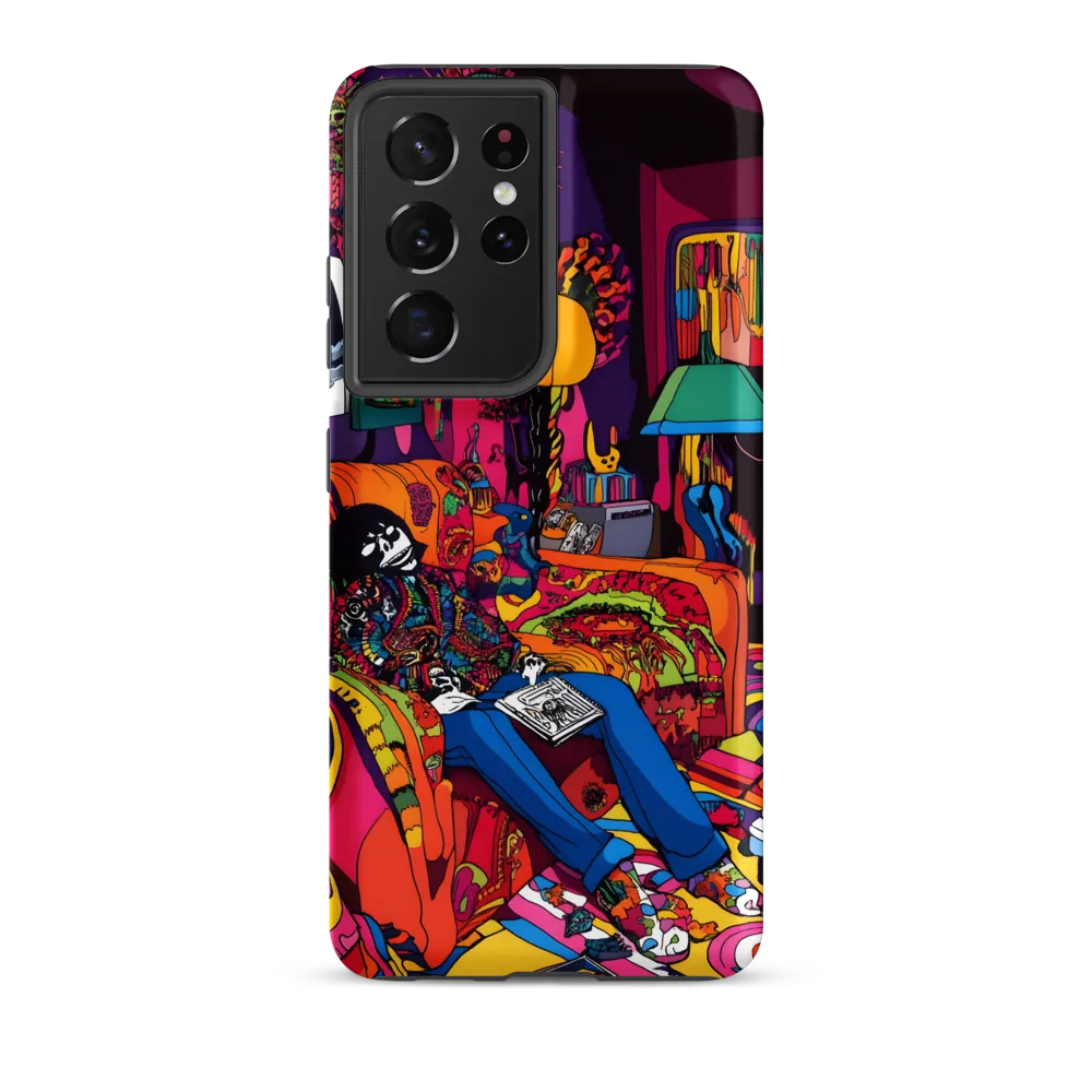 Psychedelic Reverie | Phone Case |  S21 Ultra | Tough Case | Matte
