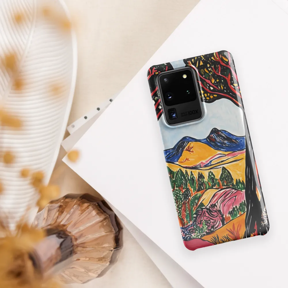 Vibrant Nature's Embrace | Phone Case |  S20 Ultra | Snap Case | Glossy