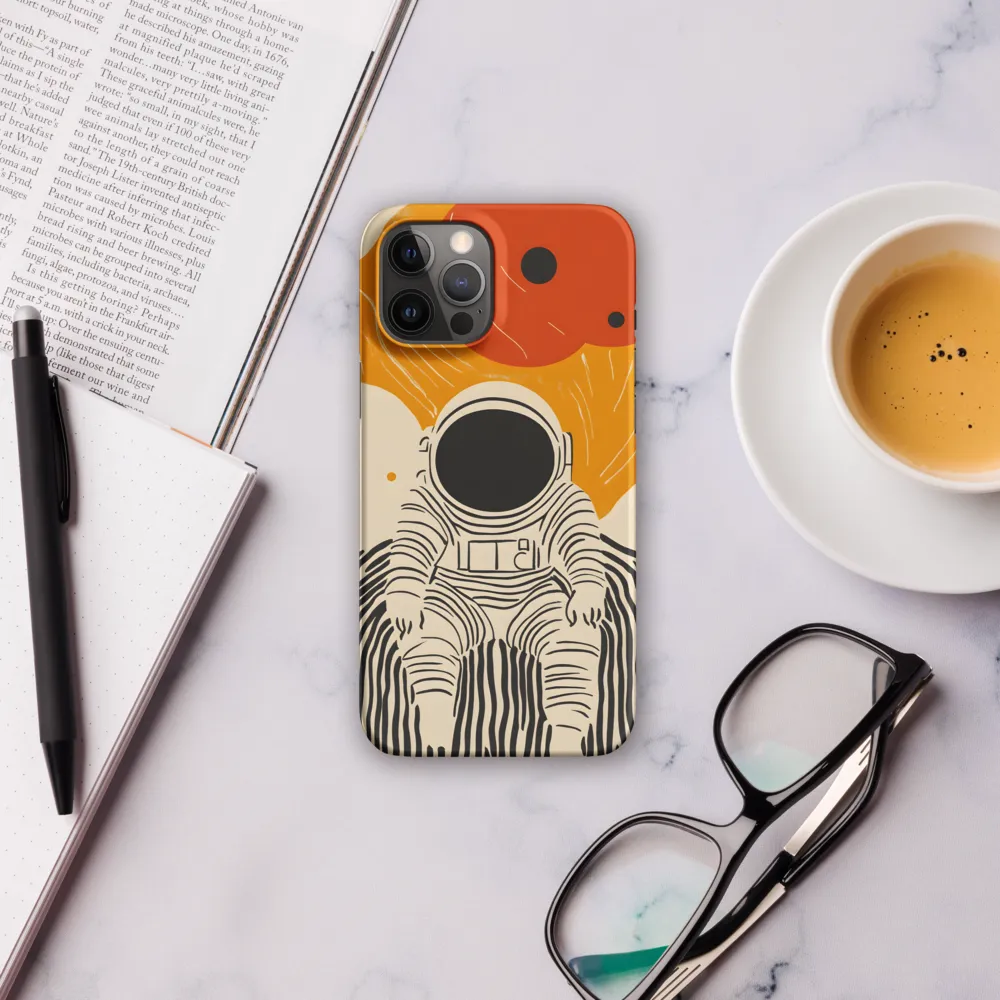 Astronaut in Cosmic Thoughts | Phone Case |  12 Pro Max | Snap Case | Matte